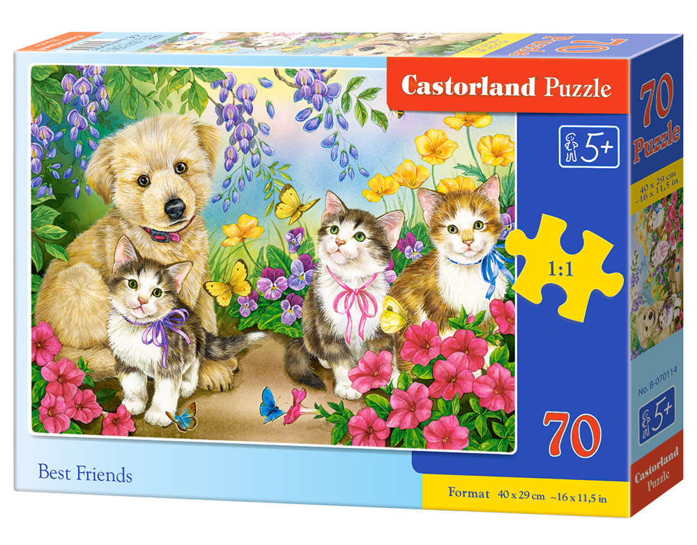 Castorland - Best Friends - 70 Teile Puzzle - Nur CHF 11.90! Jetzt kaufen auf fluxed.ch