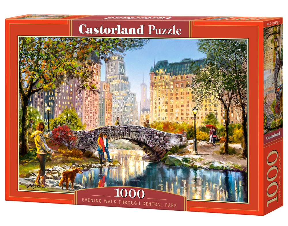 Castorland - Evening Walk through Central Park - 1000 Teile Puzzl - Nur CHF 17.90! Jetzt kaufen auf fluxed.ch