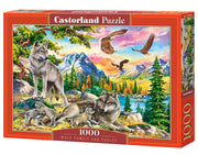 Castorland - Wolf Family and Eagles - 1000 Teile Puzzle