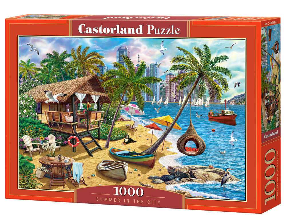 Castorland - Summer in the City - 1000 Teile Puzzle - Nur CHF 17.90! Jetzt kaufen auf fluxed.ch