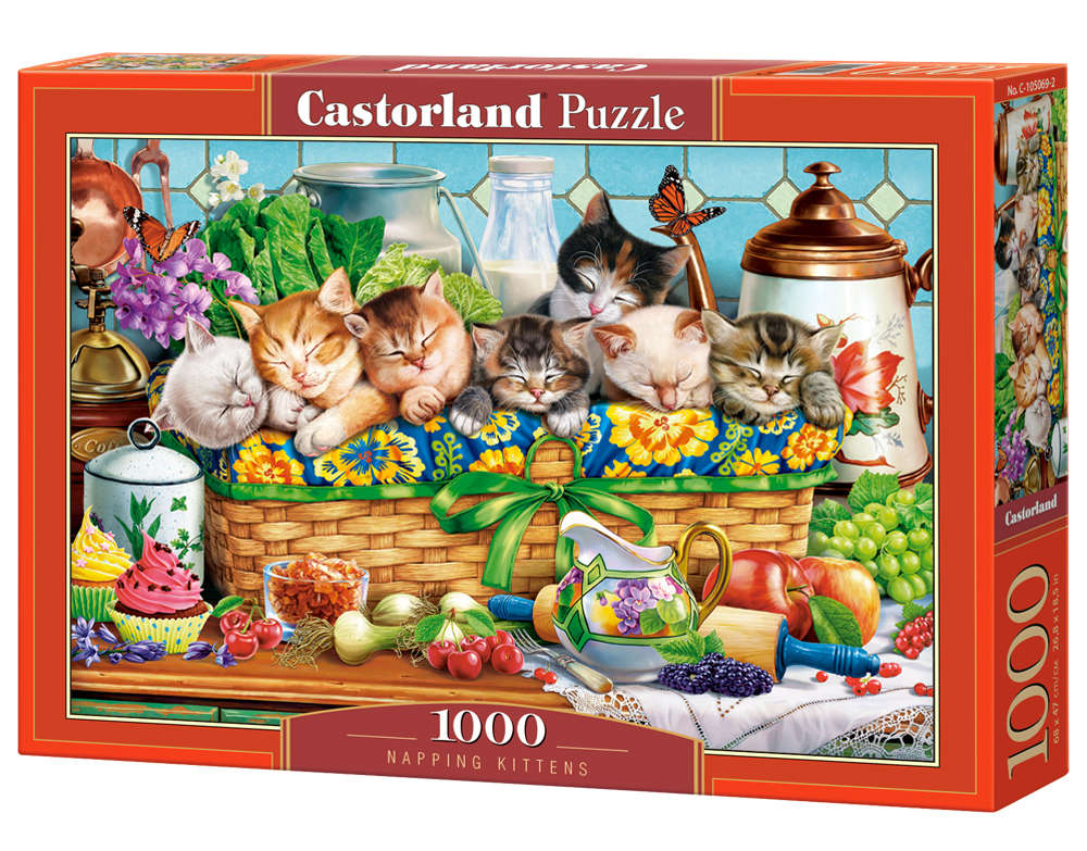 Castorland - Napping Kittens - 1000 Teile Puzzle - Nur CHF 17.90! Jetzt kaufen auf fluxed.ch