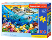 Castorland - Dolphins in the Tropics - 100 Teile Puzzle