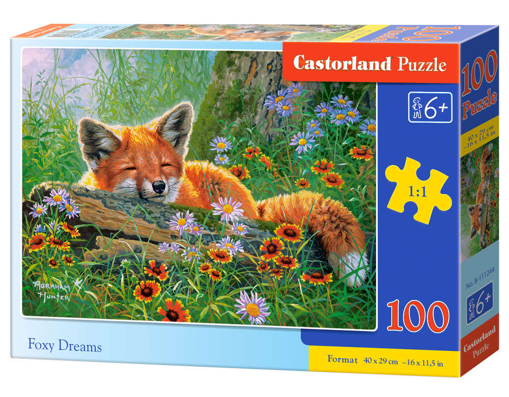 Castorland - Foxy Dreams - 100 Teile Puzzle - Nur CHF 13.90! Jetzt kaufen auf fluxed.ch