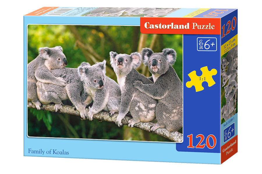 Castorland - Koalafamilie - 120 Teile Puzzle - ab 6 Jahren - Nur CHF 6.25! Jetzt kaufen auf fluxed.ch