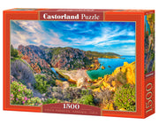 Castorland - Costa Paradiso, Sardinia, Italy - 1500 Teile Puzzle