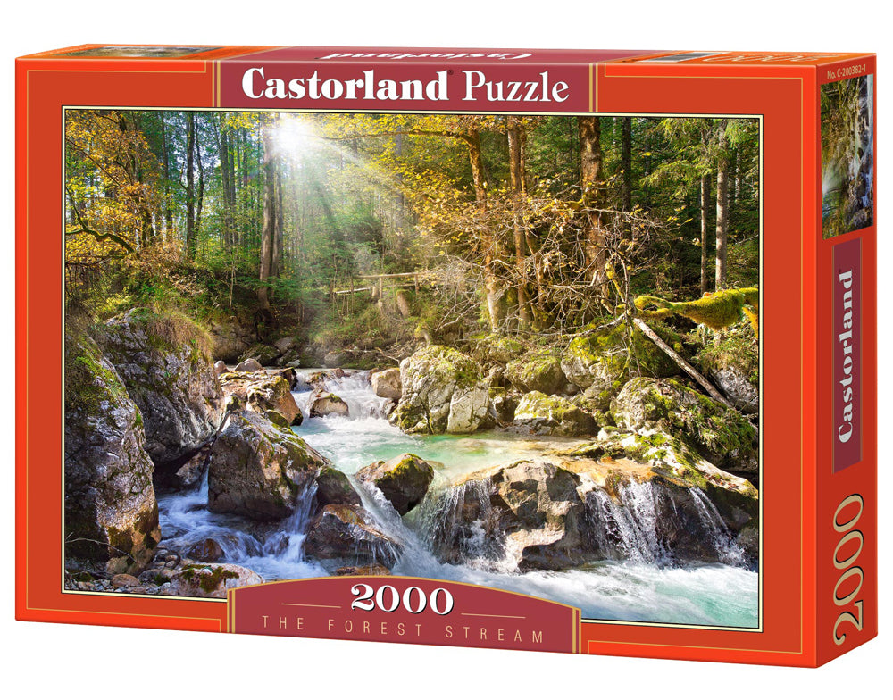 Castorland - The Forest Stream - 2000 Teile Puzzle