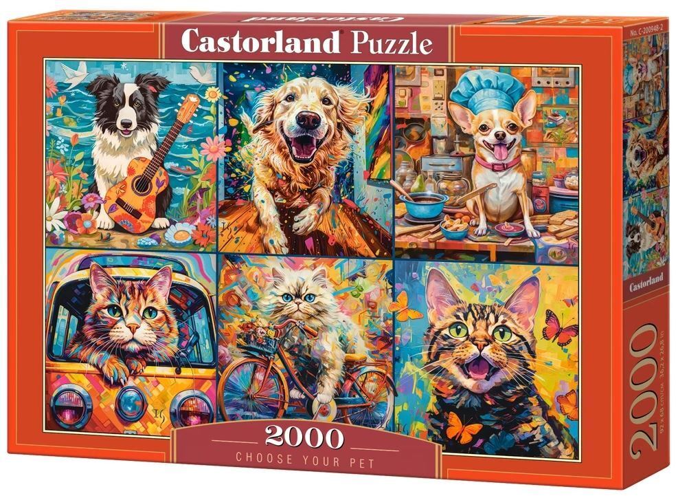 Castorland - Choose your Pet - 2000 Teile Puzzle - Nur CHF 26.90! Jetzt kaufen auf fluxed.ch