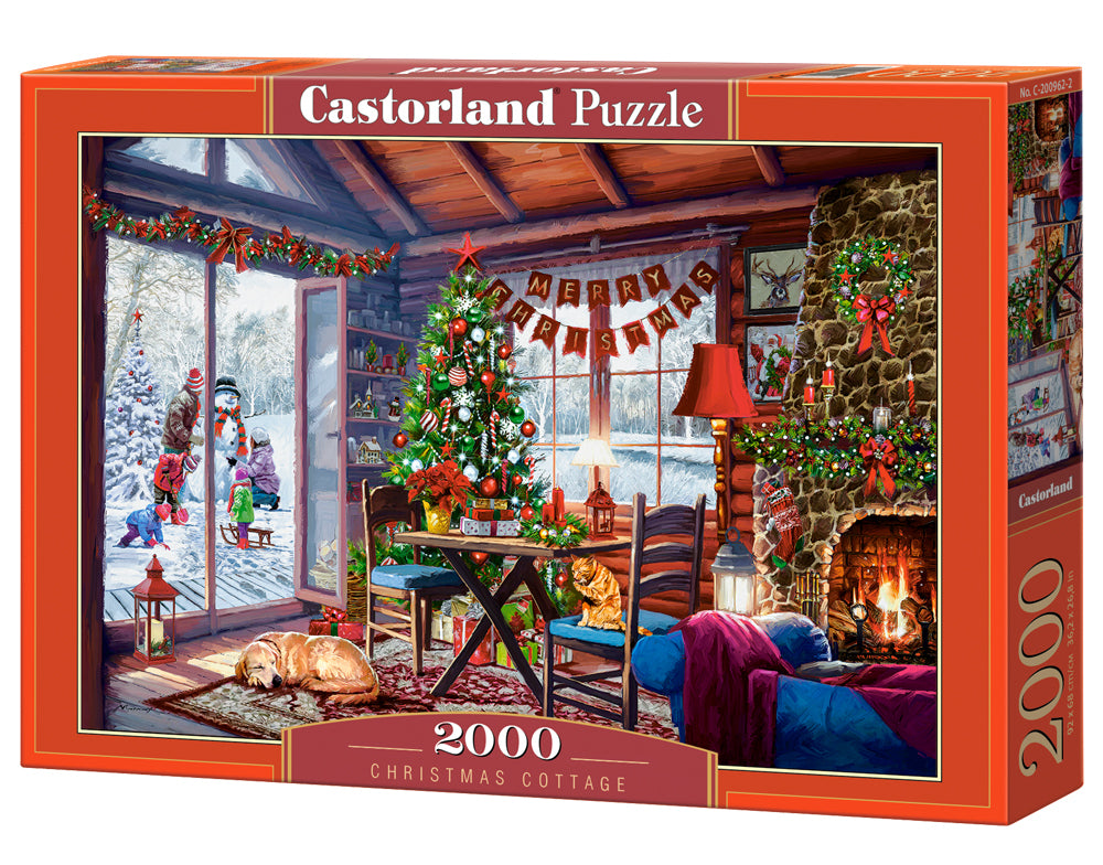 Castorland - Christmas Cottage - 2000 Teile Puzzle - Nur CHF 26.90! Jetzt kaufen auf fluxed.ch