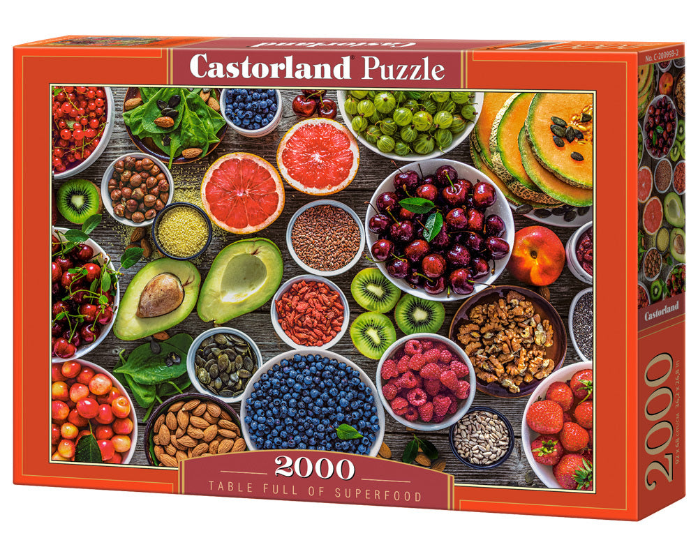 Castorland - Table full of Superfood - 2000 Teile Puzzle - Nur CHF 26.90! Jetzt kaufen auf fluxed.ch