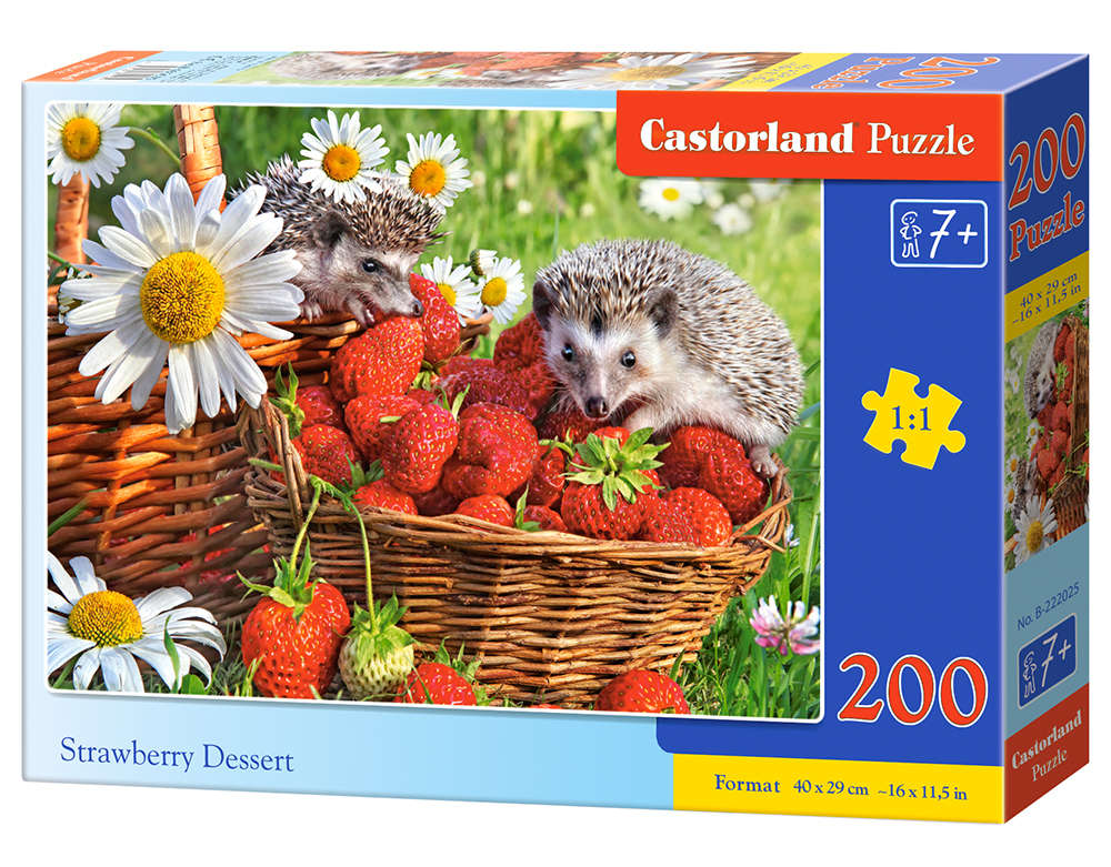 Castorland - Strawberry Dessert - 200 Teile Puzzle - Nur CHF 13.90! Jetzt kaufen auf fluxed.ch