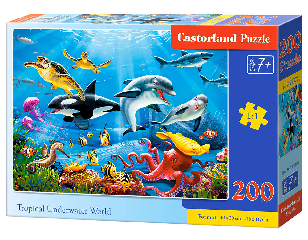 Castorland - Tropical Underwater World - 200 Teile Puzzle - Nur CHF 13.90! Jetzt kaufen auf fluxed.ch