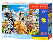 Castorland - African Selfie - 200 Teile Puzzle