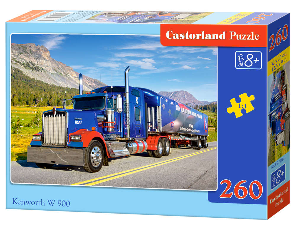 Castorland - Kenworth W900 - 260 Teile Puzzle - Nur CHF 9.90! Jetzt kaufen auf fluxed.ch