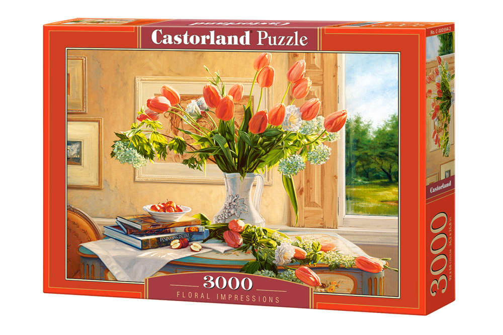 Castorland - Floral Impressions - 3000 Teile Puzzle - Nur CHF 29.90! Jetzt kaufen auf fluxed.ch