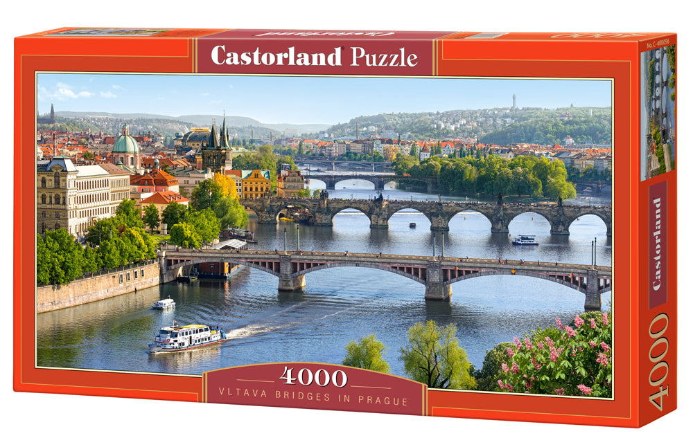 Castorland - Vltava Bridges in Prague - 4000 Teile Puzzle