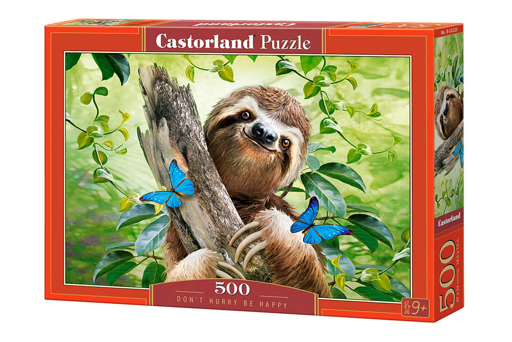 Castorland - Don't hurry be happy - 500 Teile Puzzle -ab 9 Jahren - Nur CHF 13.90! Jetzt kaufen auf fluxed.ch