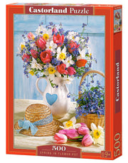 Castorland - Spring in Flower Pot - 500 Teile Puzzle
