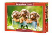 Castorland - Cute Dachshunds - 500 Teile Puzzle