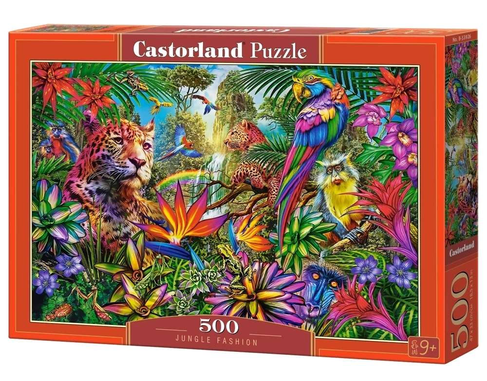 Castorland - Jungle Fashion - 500 Teile Puzzle - Nur CHF 13.90! Jetzt kaufen auf fluxed.ch