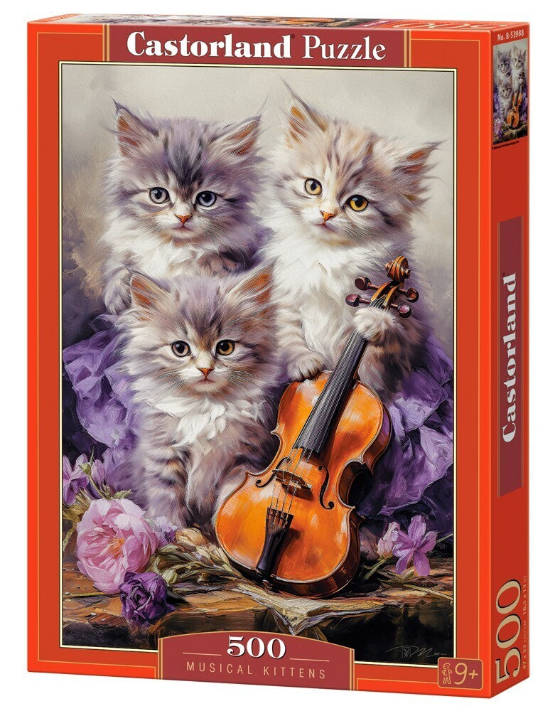 Castorland - Musical Kittens - 500 Teile Puzzle - Nur CHF 13.90! Jetzt kaufen auf fluxed.ch