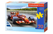 Castorland - Rennwagen - 70 Teile Puzzle - ab 5 Jahren