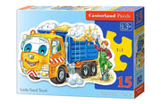 Castorland - Lastwagen - 15 Teile - Formpuzzle - ab 3 Jahren