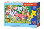 Castorland - Schneewittchen und die... - 35 Teile Puzzle - ab 4