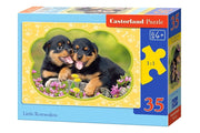 Castorland - Rottweilerwelpen - 35 Teile Puzzle - ab 4 Jahren