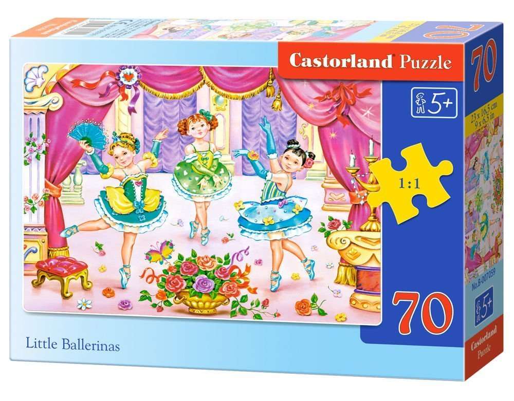 Castorland - Kleine Tänzerinnen - 70 Teile Puzzle - ab 5 Jahren - Nur CHF 4.85! Jetzt kaufen auf fluxed.ch
