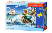 Castorland - Die kleine Meerjungfrau - 108 Teile Puzzle - ab 6 J.