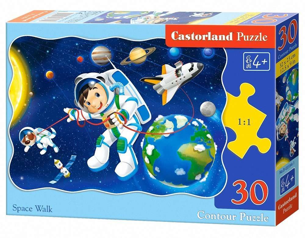 Castorland - Weltraumspaziergang - 30 Teile - Formpuzzle -ab 4 J. - Nur CHF 5.55! Jetzt kaufen auf fluxed.ch