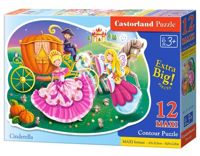 Castorland - Cinderella - 12 XXL-Teile - Formpuzzle - Nur CHF 8.35! Jetzt kaufen auf fluxed.ch