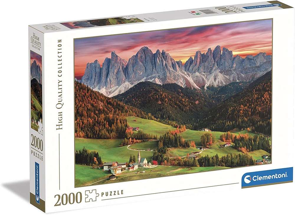 Clementoni - Val di Funes - 2000 Teile Puzzle - Nur CHF 29.90! Jetzt kaufen auf fluxed.ch