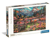Clementoni - Free to Roam - 3000 Teile Puzzle