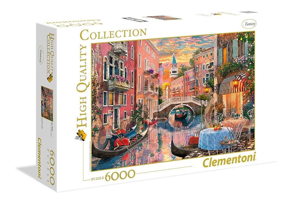 Clementoni - Venice evening sunset - 6000 Teile Puzzle - Nur CHF 64.90! Jetzt kaufen auf fluxed.ch