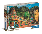 Clementoni - Bemalte Batu-Höhlen - 1000 Teile Puzzle