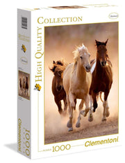 Clementoni - Wildpferde im Galopp - 1000 Teile Puzzle