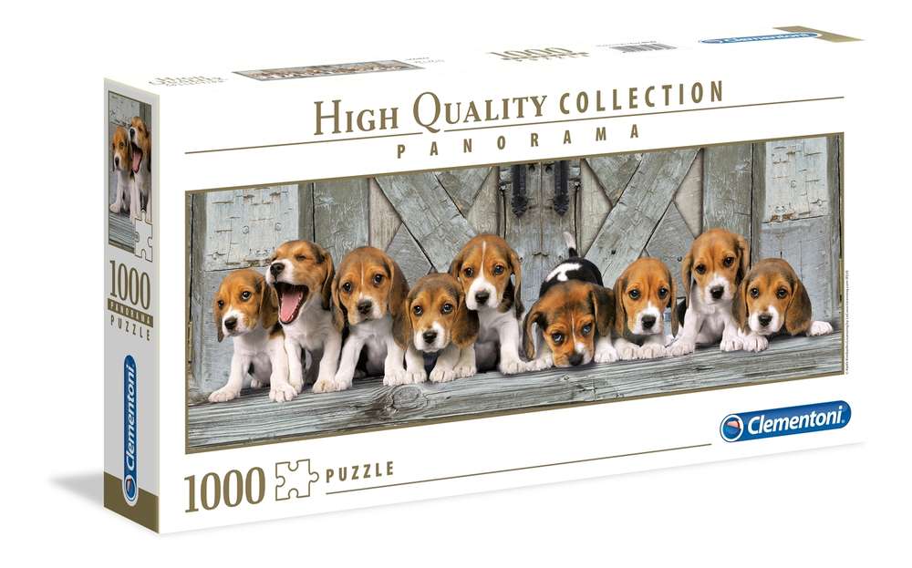 Clementoni - Beagles - 1000 Teile Panoramapuzzle - Nur CHF 18.90! Jetzt kaufen auf fluxed.ch