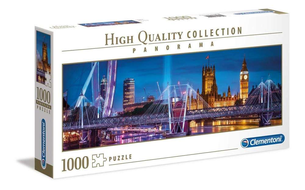 Clementoni - London - 1000 Teile Panorama Puzzle - Nur CHF 18.90! Jetzt kaufen auf fluxed.ch