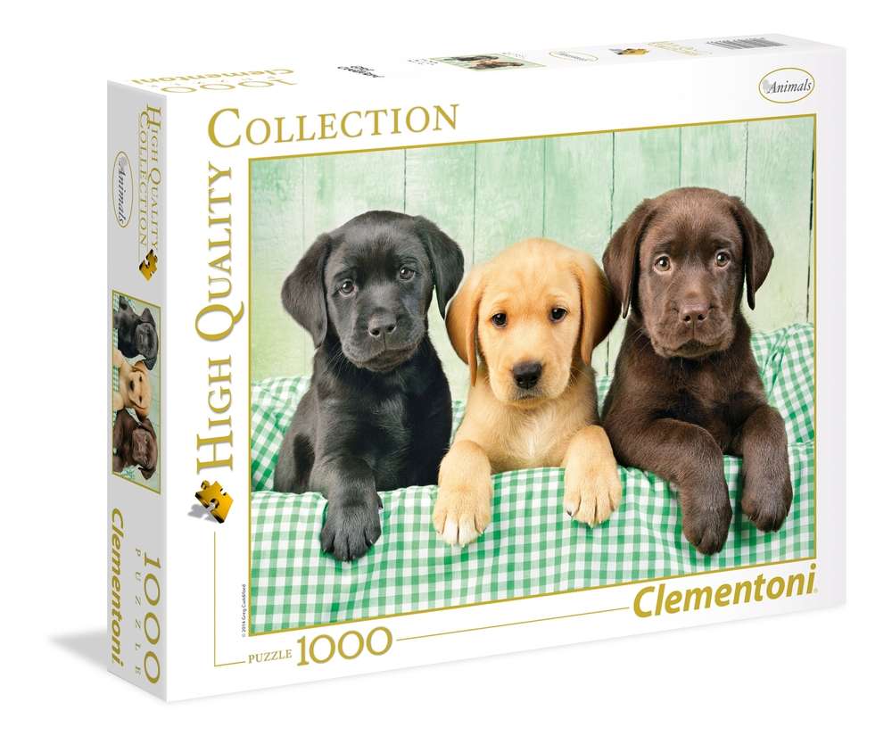 Clementoni - Drei Labradore (Three Labs) - 1000 Teile Puzzle - Nur CHF 18.90! Jetzt kaufen auf fluxed.ch