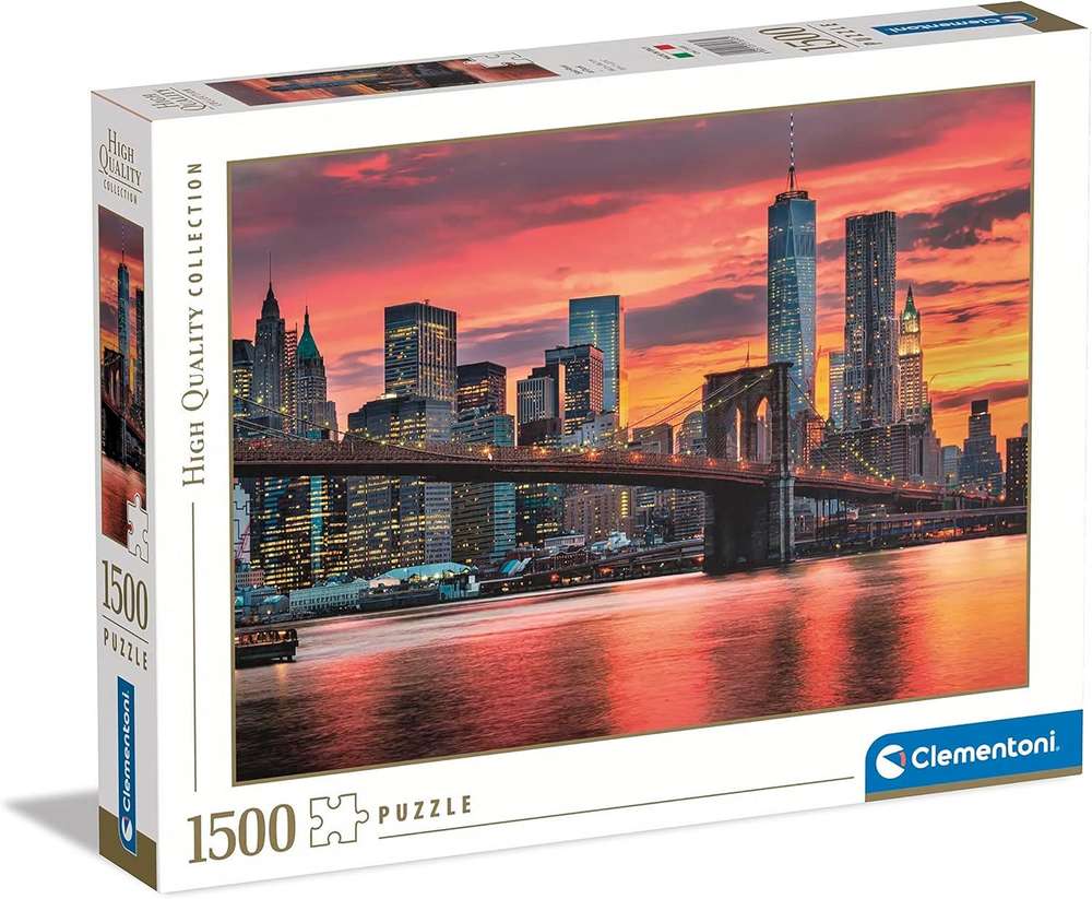 Clementoni - East River at Dusk - 1500 Teile Puzzle - Nur CHF 23.90! Jetzt kaufen auf fluxed.ch