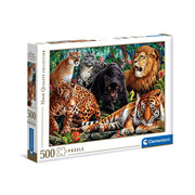 Clementoni - Wild Cats - 500 Teile Puzzle