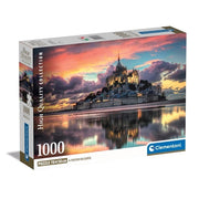 Clementoni - Le magnifique Mont Saint-Michel - 1000 Teile Puzzle