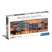 Clementoni - Bright Amsterdam - 1000 Teile Panorama Puzzle