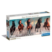 Clementoni - Horses - 1000 Teile Panorama Puzzle