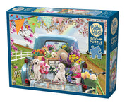Cobble Hill - Country Truck in Spring - 500 XXL-Teile Puzzle