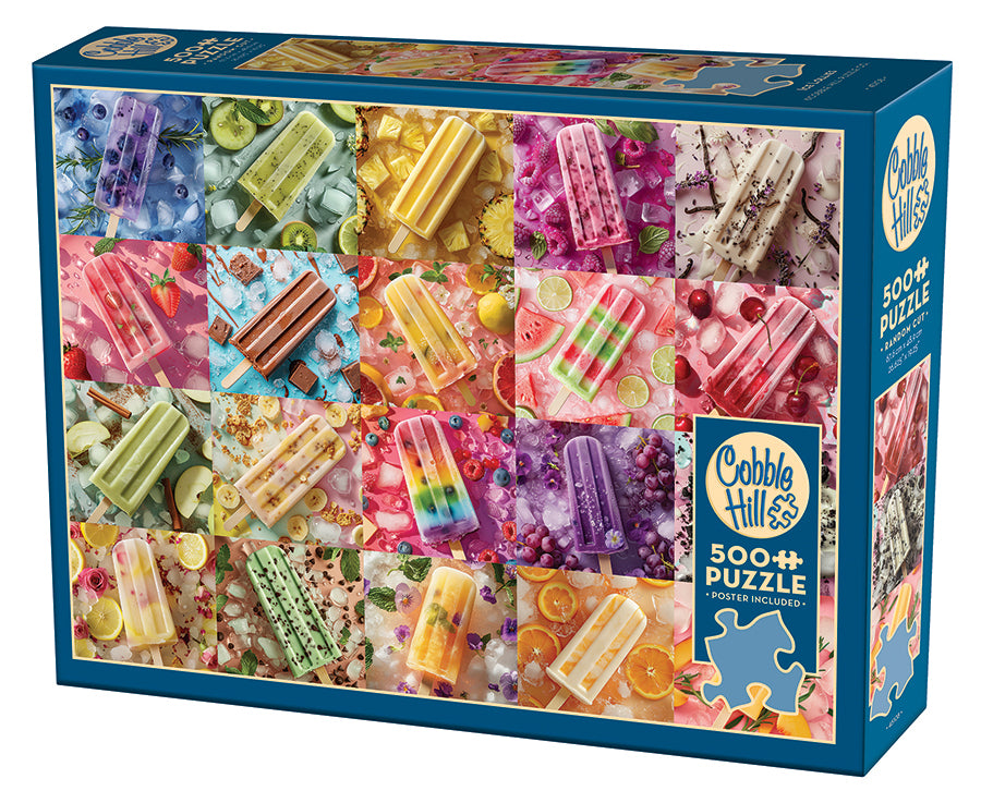 Cobble Hill - Ice Lollies - 500 XXL-Teile Puzzle