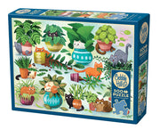 Cobble Hill - Cats vs. Plants - 500 XXL-Teile Puzzle
