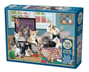 Cobble Hill - Crafty Kittens - 500 XXL-Teile Puzzle