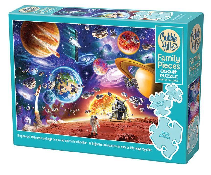Cobble Hill - Space Travels - 350 Teile Family Puzzle